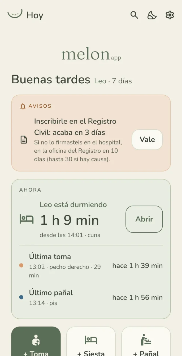 Hoy en MelonApp: recién llegado